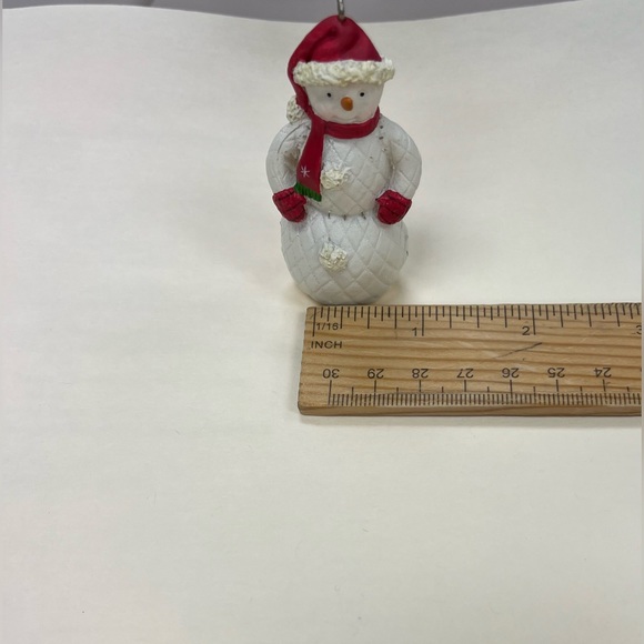 Set of 3 Hallmark Keepsake Snowman Christmas Ornaments. - Picture 10 of 11